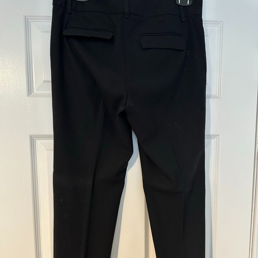 Dress Cropped Black Trousers